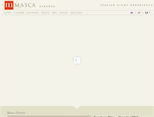 Tablet Screenshot of masca.it
